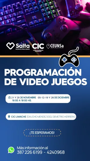 PROGRAMACION DE VIDEOSJUEGOS-LIMACHE
