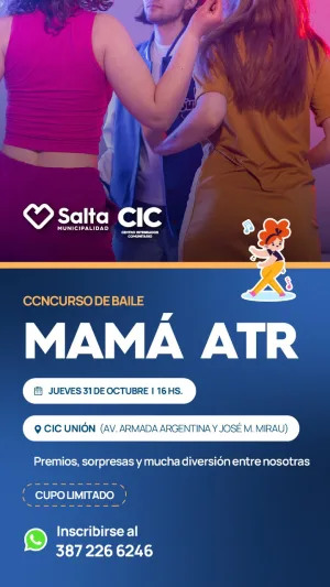 CONCURSO DE BAILE MAMÁ ATR