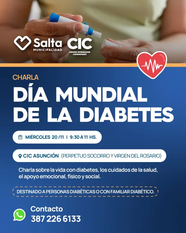 DIA MUNDIAL DE LA DIABETES CIC DE VILLA ASUNCION