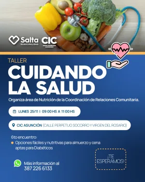 CUIDANDO LA SALUD 6º ENCUENTRO -CIC ASUNCION.