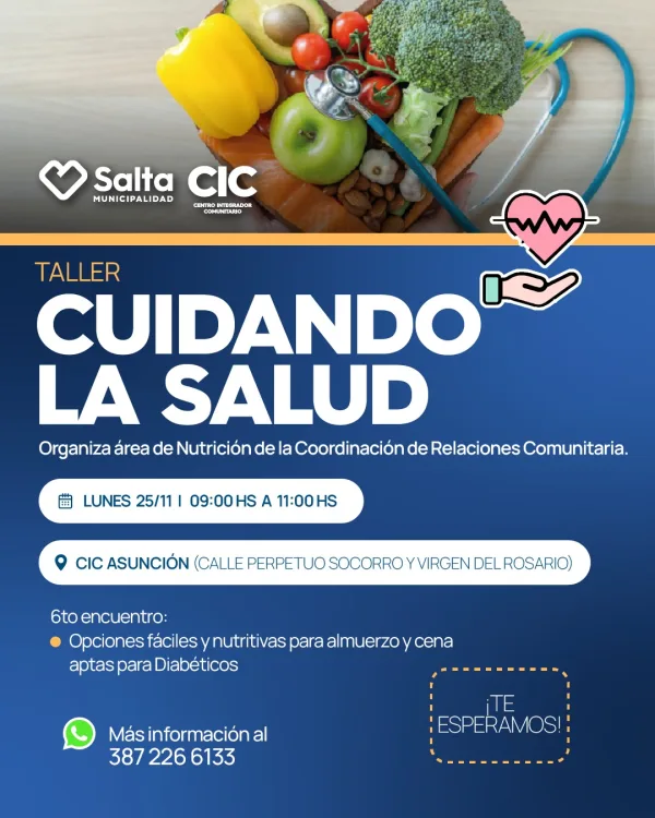 CUIDANDO LA SALUD 6º ENCUENTRO -CIC ASUNCION.