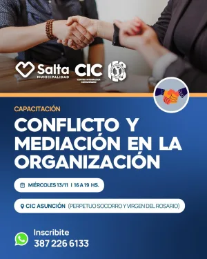 CONFLICTO Y MEDIACCION EN LA ORGANIZACION