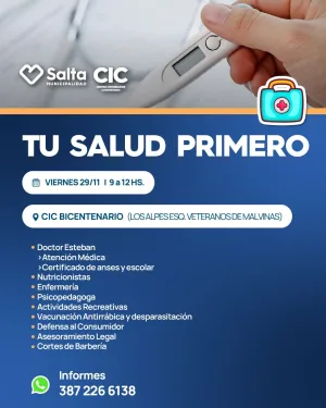 TU SALUD PRIMERO❤‍