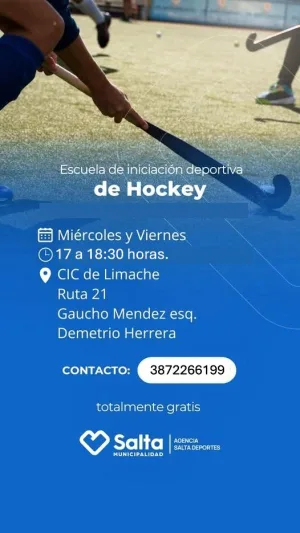 ESCUELA DE INICIACION DEPORTIVA DE HOCKEY - CIC LIMACHE