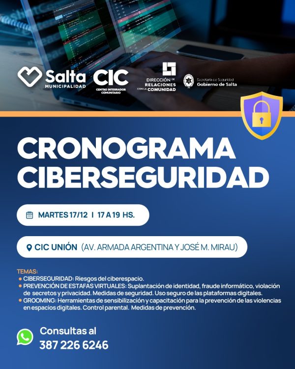 CRONOGRAMA CIBERSEGURIDAD