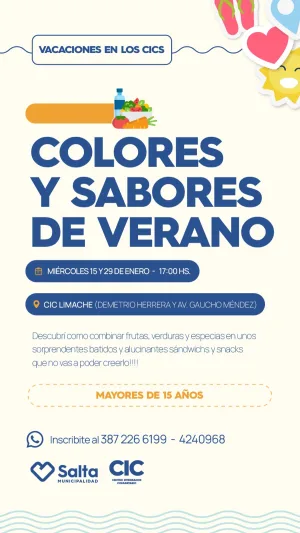 COLORES Y SABORES DE VERANO - CIC LIMACHE