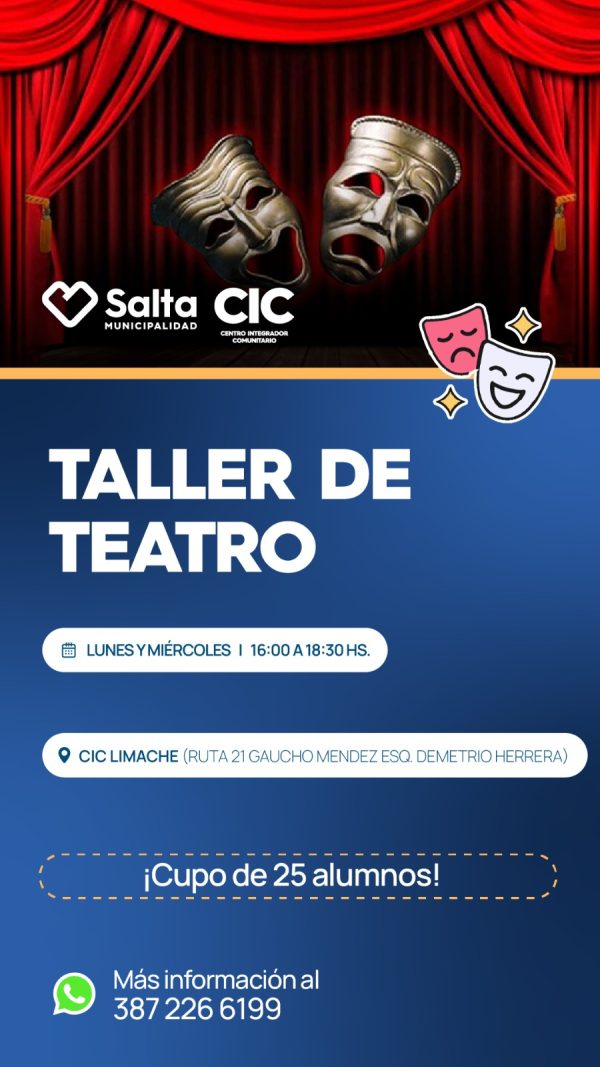 TALLER DE TEATRO - CIC LIMACHE