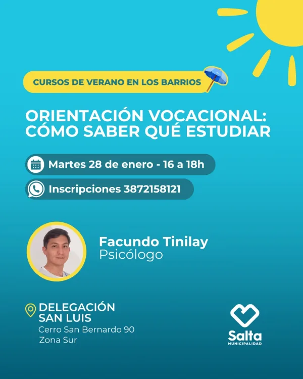 Orientación Vocacional: cómo saber qué estudiar - 28/01/25