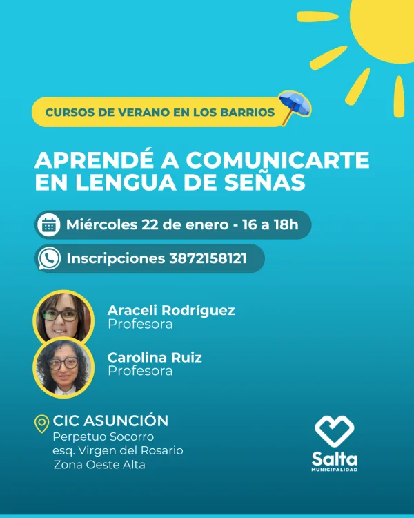 Aprendé a comunicarte en lengua de señas - 22/01/25