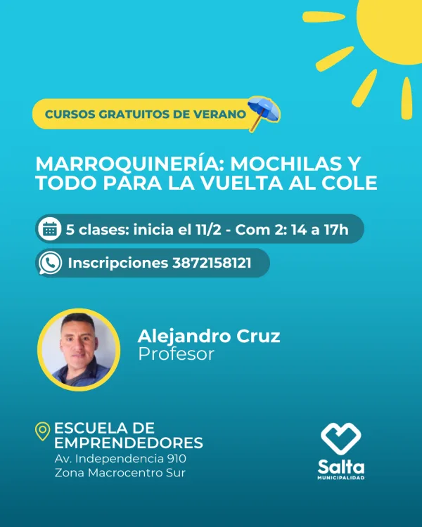 Marroquinería: vuelta al cole (Comisión 2) - 11/02/25