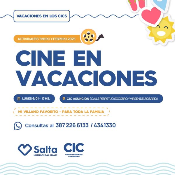 CINE EN VACACIONES