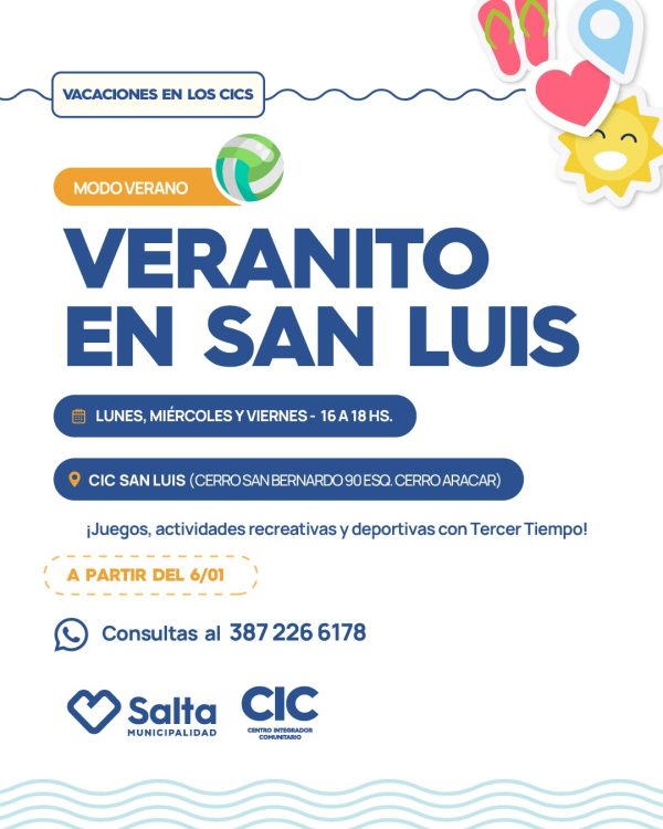 VERANITO EN SAN LUIS ☀️