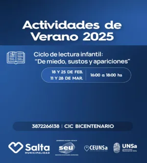 ACTIVIDADES DE VERANO 2025 #CEUNSa BICENTENARIO ☀