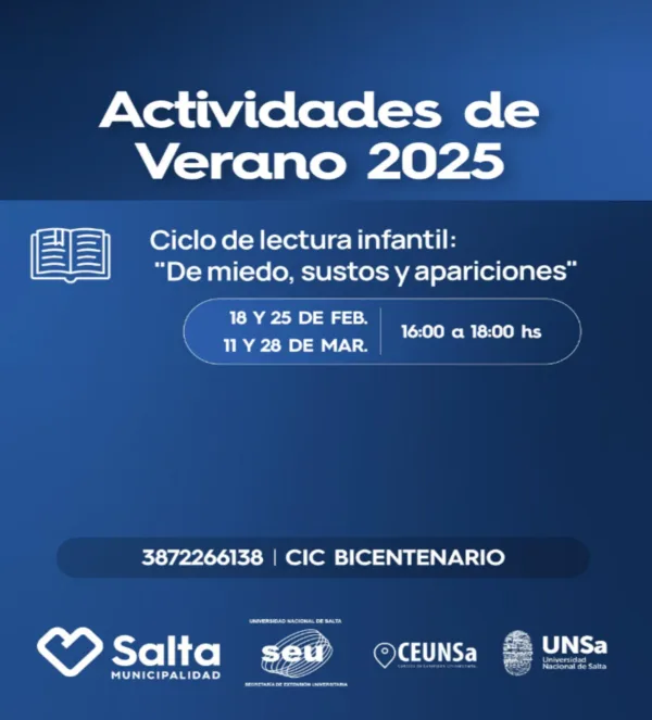 ACTIVIDADES DE VERANO 2025 #CEUNSa BICENTENARIO ☀