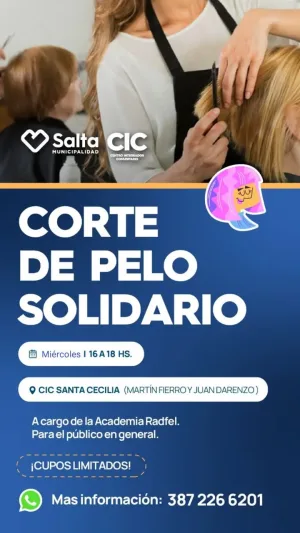 CORTE DE PELO SOLIDARIO