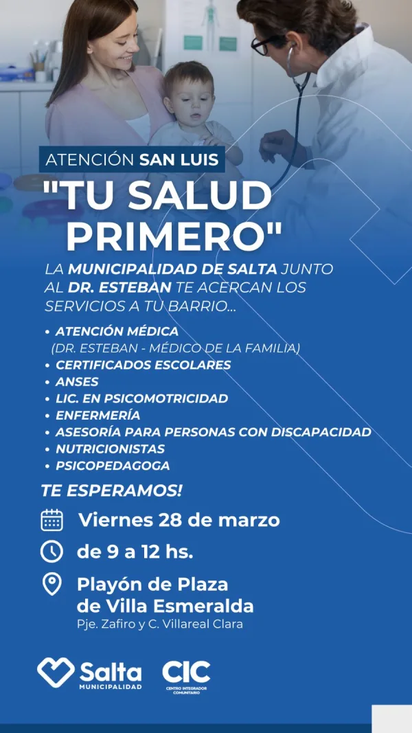 "TU SALUD PRIMERO"