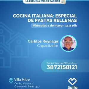 Cocina italiana: especial de pastas rellenas - 07/05/25