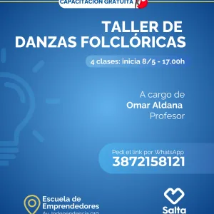 Taller de danzas folclóricas - 08/05/25