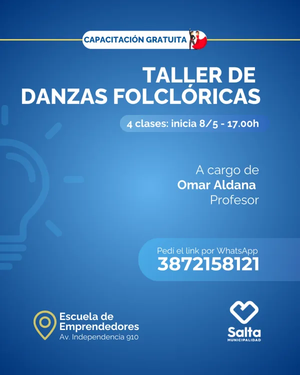 Taller de danzas folclóricas - 08/05/25