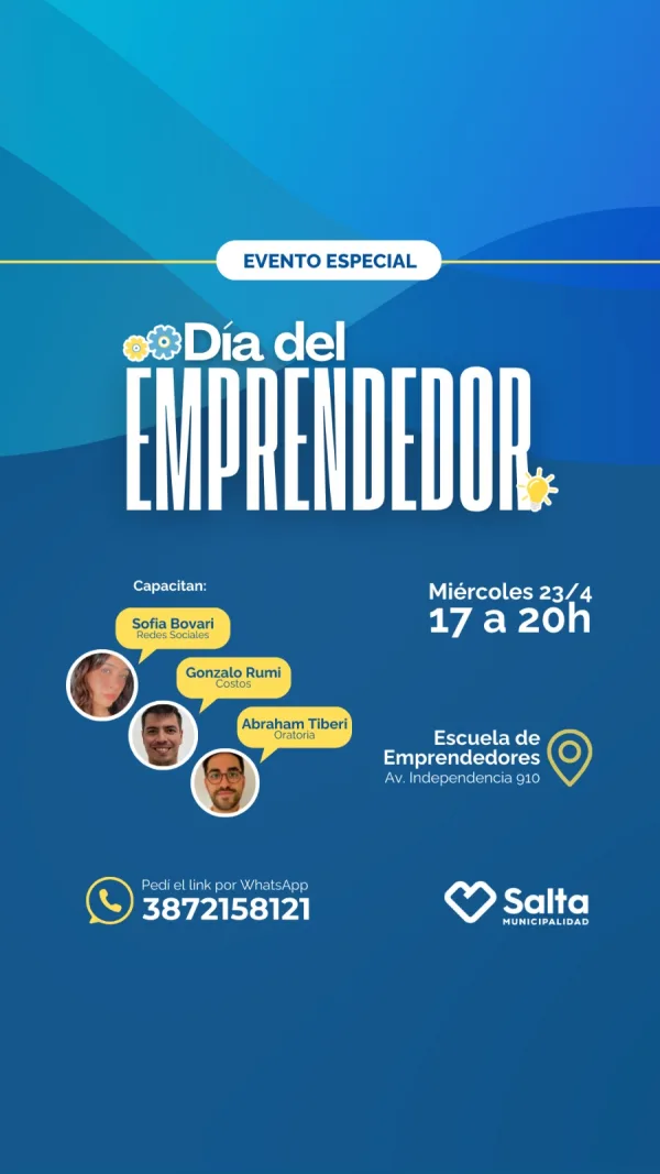 Día del emprendedor 23/04/25