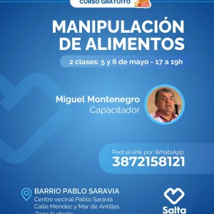 Manipulación de alimentos - 05/05/25
