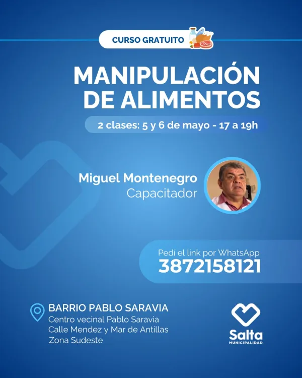 Manipulación de alimentos - 05/05/25