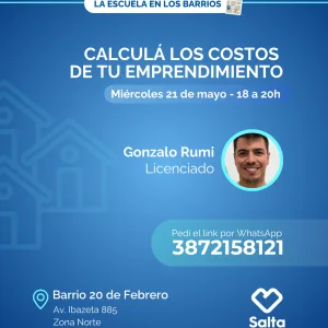 Calculá los costos de tu emprendimiento - 21/05/25