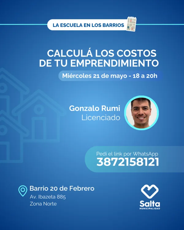 Calculá los costos de tu emprendimiento - 21/05/25