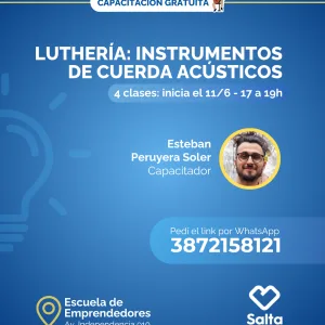 Lutheria: instrumentos de cuerda acústicos - 11/06/25