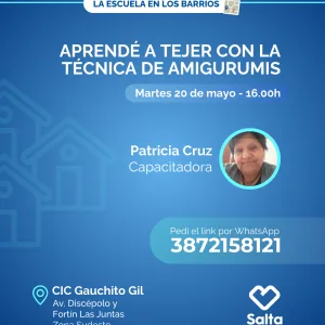 Aprendé a tejer con la técnica de amigurumis - 20/05/25