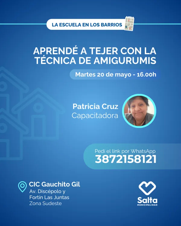 Aprendé a tejer con la técnica de amigurumis - 20/05/25