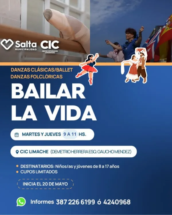 BAILAR LA VIDA: BALLET/FOLKLORE - CIC LIMACHE
