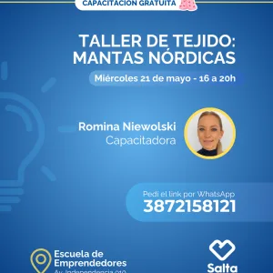 Taller de tejido : mantas nórdicas - 21/05/25
