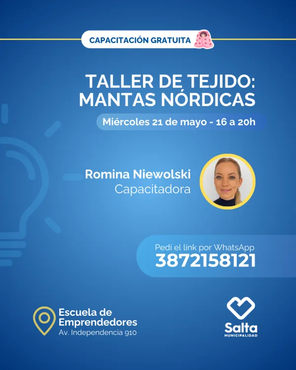 Taller de tejido : mantas nórdicas - 21/05/25