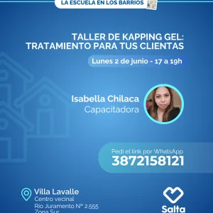 Taller de kapping gel: tratamiento para tus clientas  - 02/06/25