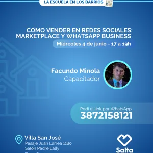 Cómo vender en redes sociales: marketplace y whatsapp business - 04/06/25
