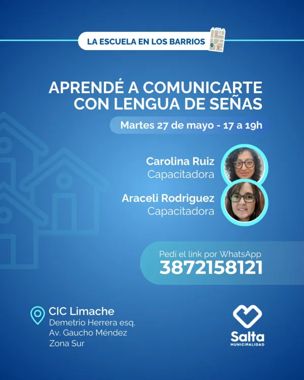 Aprendé a comunicarte con lengua de señas - 27/05/25
