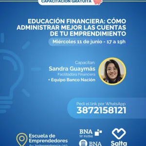 Educación financiera: cómo administrar mejor las cuentas de tu emprendimiento - 11/06/25