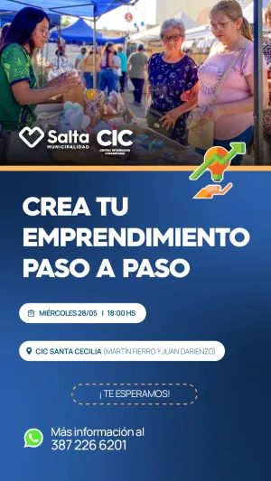 "CREA TU EMPRENDIMIENTO PASO A PASO"