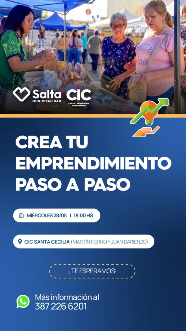 "CREA TU EMPRENDIMIENTO PASO A PASO"