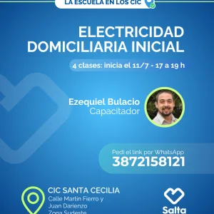 Electricidad domiciliaria inicial - 11/07/25