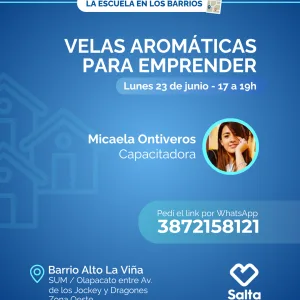 Velas aromáticas para emprender - 23/6/25