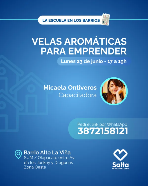 Velas aromáticas para emprender - 23/6/25