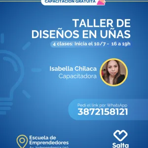 Taller de diseño de uñas - 10/07/25
