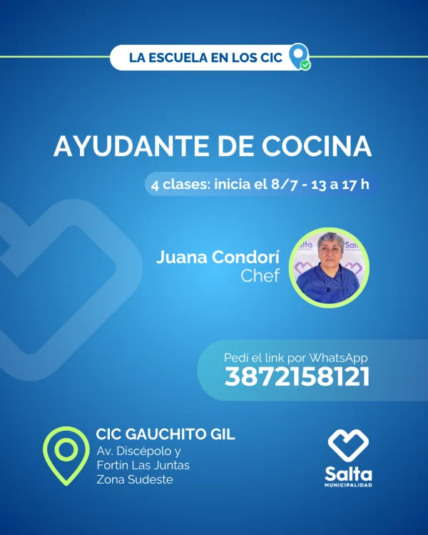Ayudante de cocina - 08/07/25
