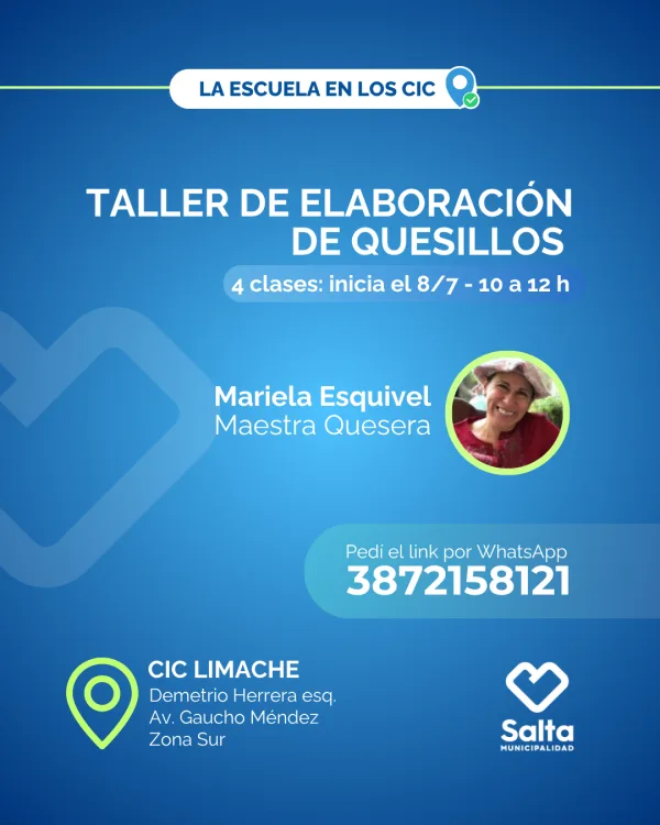 Taller de elaboración de quesillos - 08/07/25