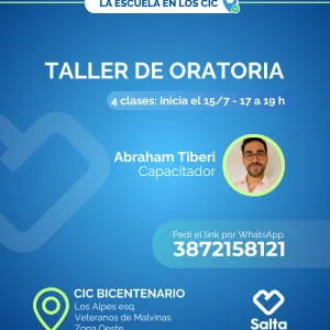 Taller de oratoria - 15/07/25