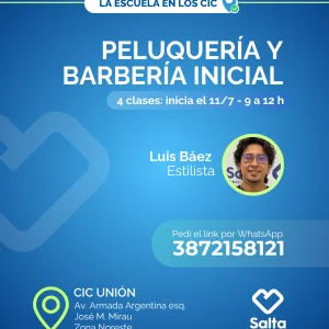 Peluquería y barbería inicial - 11/07/25