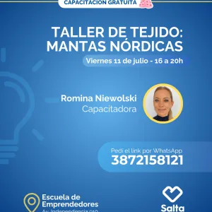 Taller de tejido : mantas nórdicas - 11/07/25
