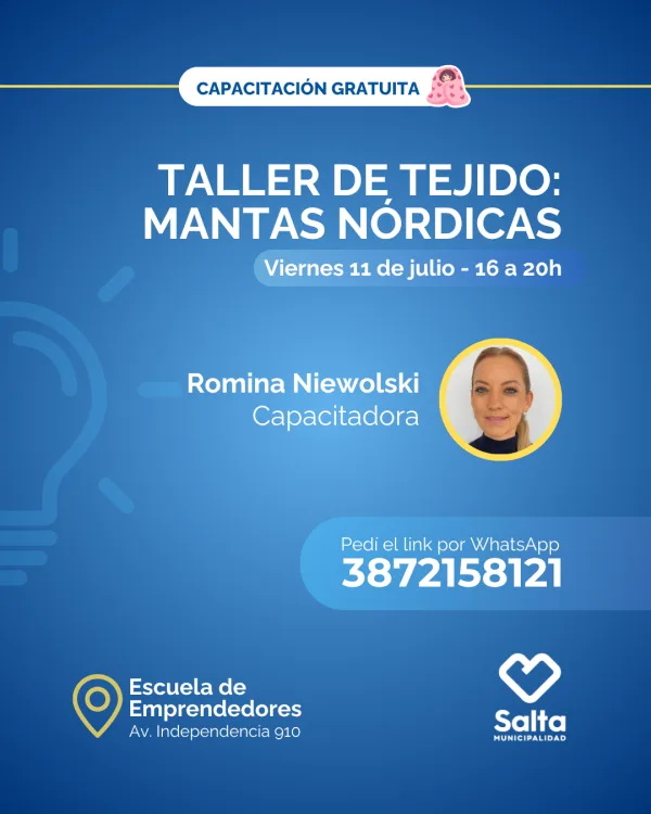 Taller de tejido : mantas nórdicas - 11/07/25